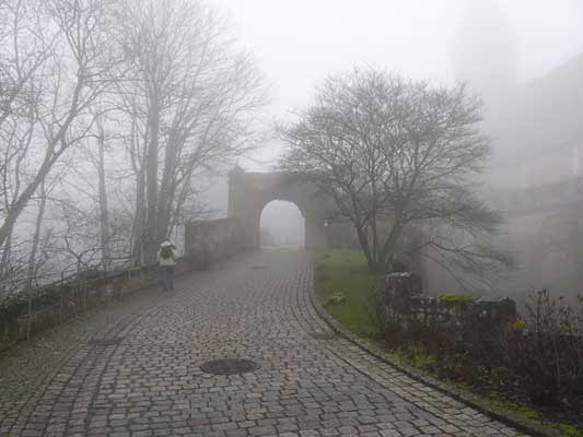 Aufstieg zur Veste Coburg