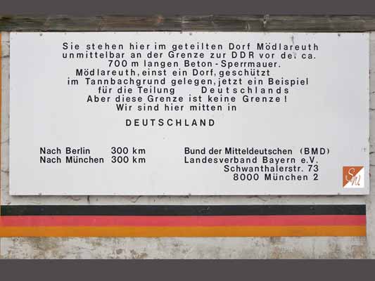 Deutsch-Deutsches Museum Mödlareuth, © Foto Sylvia Wentzlau