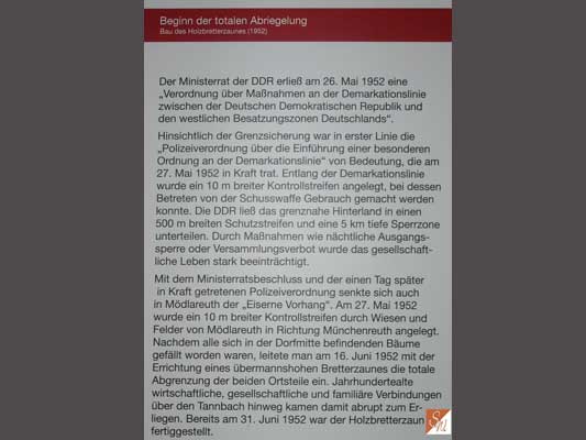 Deutsch-Deutsches Museum Mödlareuth, © Foto Sylvia Wentzlau