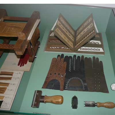 Muster für Lederhandschuhe