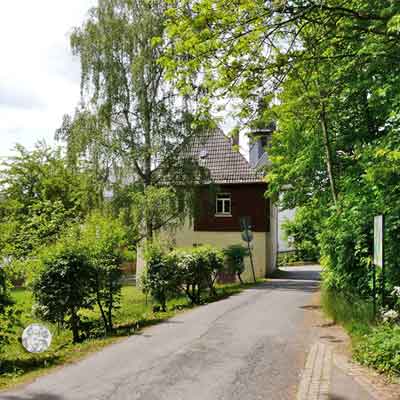 Dorfschule mit Lehrerwohnung, Schloss Blankenhain