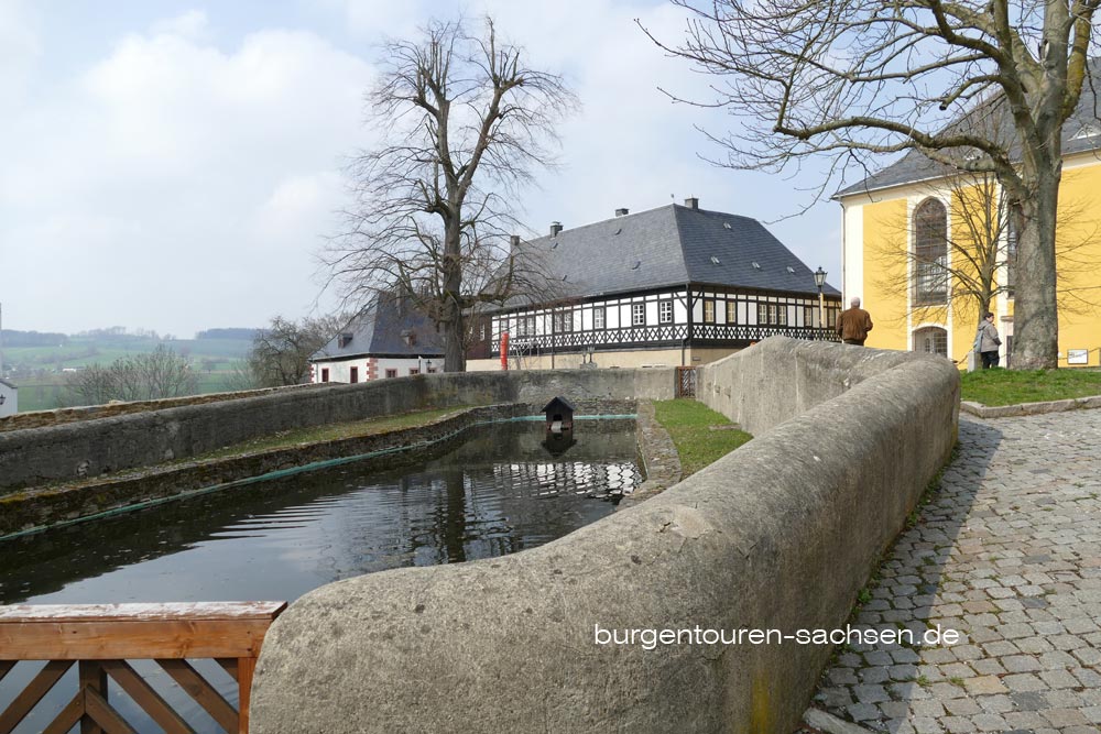 Schloss Wolkenstein im Erzgebirge