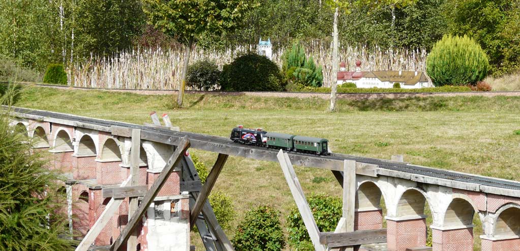 Göltzschtalbrücke Miniaturpark Klein-Erzgebirge Oederan